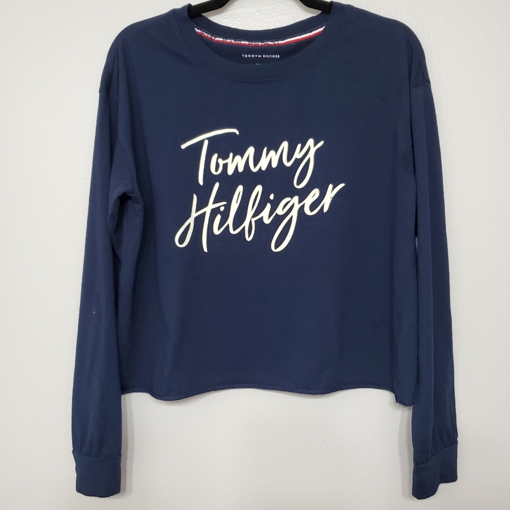 Tommy Hilfiger Crop Long Sleeves Top
